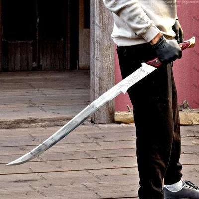 Espada Arwen Hadhafang Señor de los Anillos Hecha a Mano Espadas de Batalla Medieval Regalo Él Foto 1 de 2