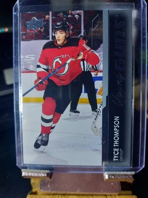 2021-22 Tyce Thompson Young Guns Rookie RC New Jersey Devils  - Image 1 of 2