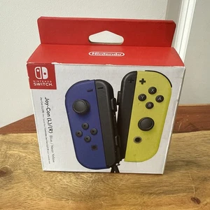 Nintendo Switch Blue Yellow Joy-Con BOX ONLY For Repackaging - Picture 1 of 5