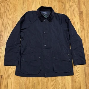 Polo Ralph Lauren Field Chore Coat Men’s Size XL Navy Blue Corduroy Collar NWOT - Picture 1 of 14