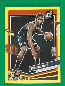 2023-24 Donruss Basketball Yellow Flood Bradley Beal #19 Phoenix Suns  - Picture 1 of 2