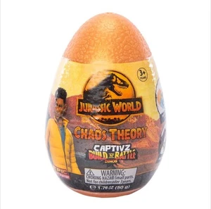 Jurassic World Chaos Theory Captivz Build N Battle Dinos Egg New - Picture 1 of 1