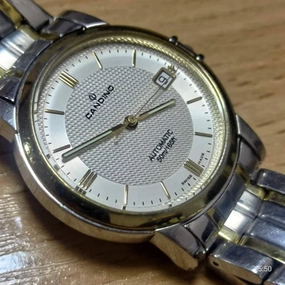 CANDINO швейцарские часы сделано 50 м мужчин ETA 2824-2 - Изображение 1 из 4