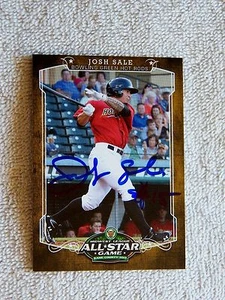 Tampa Bay Rays Josh Sale Signed 2012 Midwest League All-Star Card Auto - Picture 1 of 1