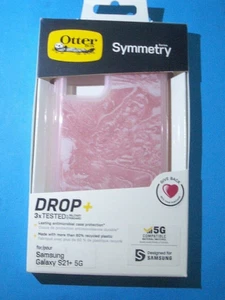 OtterBox Symmetry Case for Samsung Galaxy S21+ 5G - Shell-Shocked Graphic Pink - Picture 1 of 2