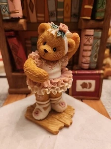 Cherished Teddies Mindy Ballerina 1996 Friendship Keeps Me On My Toes 156418 - Imagen 1 de 6