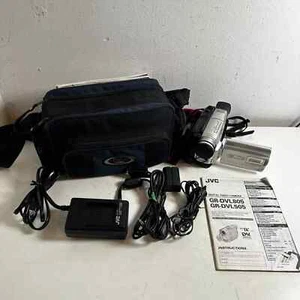 JVC GR-DVL805U Silver 250X Digital Zoom Mini Digital Camcorder + Accessories A+ - Picture 1 of 7