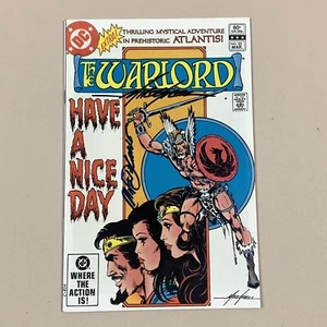 The Warlord # 55 Have a Nice Day Signed by Mike Grell Mike DeCarlo DC Comics - Bild 1 von 8