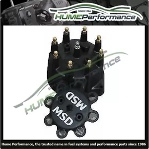 MSD84313 DISTRIBUTOR CAP SMALL DIAMETER FITS MSD PRO BILLET DISTRIBUTORS BLACK - Picture 1 of 2