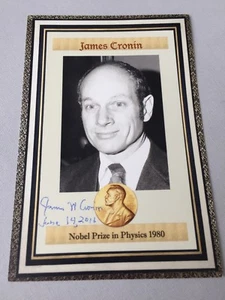 JAMES CRONIN Nobelpreis Physik 1980 signed Foto 10x15 Autogramm - Bild 1 von 1