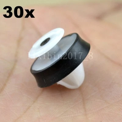 (Conjunto de 30) clipes de acabamento para painel interno da porta / com selante compatível com Citroen Peugeot - Imagem 1 de 2