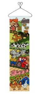 Counted cross stitch kit  Hang Ups  Farm XHU2  Bothy Threads   - Picture 1 of 4