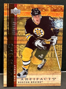 Cam Neely 2007-08 Upper Deck Artifacts Legends Gold #115 Serial #d /50 Bruins
