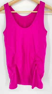 Женская майка ZELLA для спортивных тренировок в тренажерном зале йоги фуксия розовая размер маленький S 1959 - Изображение 1 из 4