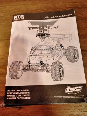 LOSI Tenacity DB PRO manuel d'instructions & parts list - Photo 1/4