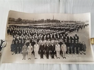 VINTAGE 1944 WWII CAPTAIN'S INSPECTION 10TH REGIMENT LT.C.G. BUFFUM, JR. PHOTO - Picture 1 of 4