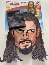 WWE Roman Reigns mask and cuffs Haloween wrestling Brand New