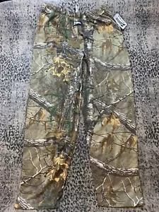 Zubaz Men's Size L Real Tree Camo Print Casual Pajama Pants Comfort NEW Open Leg - Picture 1 of 24
