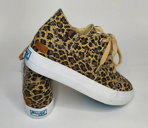 BLOWFISH MALIBU Women’s’ Animal Print Canvas Sneakers Maxellar Mid Top Shoe #10 - Picture 1 of 9