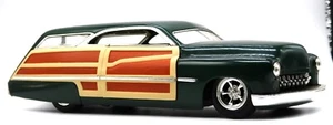 Hot Wheels 1:18 Scale 1950 MERC MERCURY WOODIE w/ Surfboard Diecast No Box 1999 - Picture 1 of 24