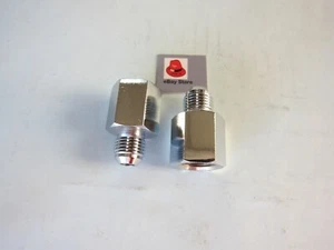 Ajuste hidráulico Lowrider 3/8"F a #6jic recto, cromado, 2 piezas - Imagen 1 de 10