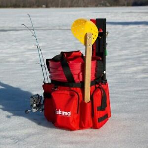 Eskimo 33540 Ice Fishing Gear Bucket Caddy Gear Storage Fits Your 5 GALLON Pail 