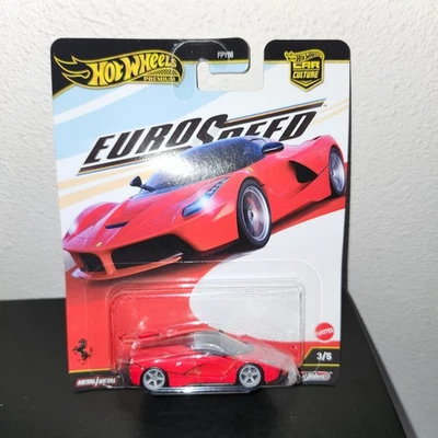 2025 Hot Wheels Premium Car Culture Euro Speed LaFerrari #3/5 New For 2025 - image 1 of 4