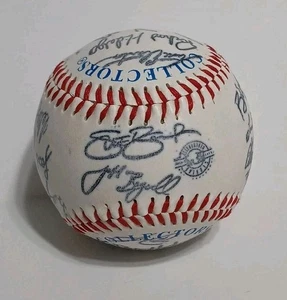 1999 Astros Signed Collectors Baseball Stamped Houston Jeff Bagwell 26 Signs - Picture 1 of 6