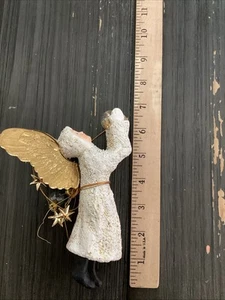 Vtg Dept 56 'Father Frost' Christmas Tree Choir Angel Ornament 6”Ornament - Picture 1 of 6