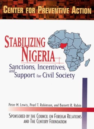 Stabilizing Nigeria: Sanctions, Incentives and Support (CPA Prev - Image 1 of 1