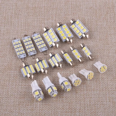 18Pcs/set White LED Car Interior Lights Fit For Jeep Grand Cherokee WJ 1999-2004 - Image 1 of 4