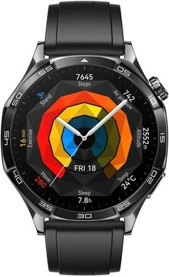 New HUAWEI Watch GT 5 46mm Fluoroelastomer Strap Smartwatch AMOLED (VLI-B19) - Image 1 of 4