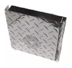 Diamond Plate CB Radio Cover for Cobra 29LTD series with Side mic jack. RA-319D - Picture 1 of 3