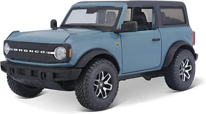 Maisto 31530 - Model Car - Ford Bronco Badlands '21 (Blue, Scale 1:24) Car - Picture 1 of 6