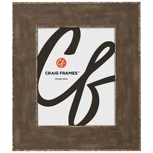 Craig Frames Starlight, 2.5 Inches Wide Pewter Gray Picture Frame - Picture 1 of 11