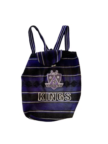 Sacramento Kings Backpack Bag Purple Size 14x16 Good Condition Cover
