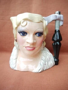 Royal Doulton "Mae West" D6688 Large Character Jug - Picture 1 of 5