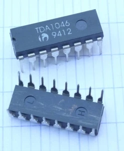 TDA1046 Integrated Circuit DIP 16. TDA 1046 - Bild 1 von 4
