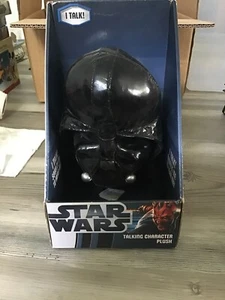 New Star Wars Movie Plush Stuffed Talking 9" Darth Vader Character Plush Toy NIB - Picture 1 of 4