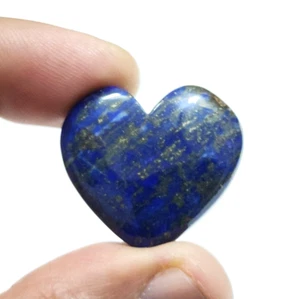 Natürlicher Lapislazuli Herzform Cabochon 75 Krt lose Edelstein für Schmuck - Bild 1 von 3
