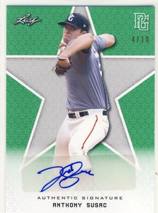ANTHONY TONKO SUSAC 2020 Leaf Perfect Game PG Green AUTO /10 ARIZONA