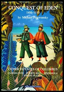 Conquest of Eden, Other Voyages of Columbus - SIGNED 1st Ed- Michael Paiewonsky - Picture 1 of 5