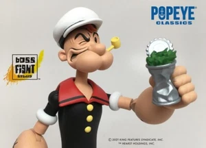 1/12 Scale Popeye Classics Wave 1 Popeye The Sailor Figure Boss Fight - Picture 1 of 2