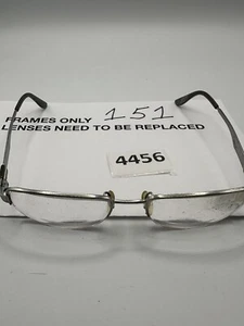 Ray-Ban RB6158 2553 Eyeglasses Frames Half Rim Silver 53-18-140 14381 - Picture 1 of 8