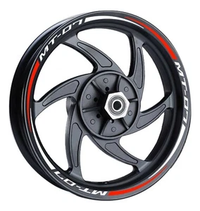 Yamaha MT 07 Felgenprofile Aufkleber - Premium Prespatiated Vinyl - Sticker - Bild 1 von 1