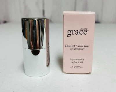 Perfume sólido Philosophy Amazing Grace fragancia 0,09 OZ/2,5 g Foto 1 de 2