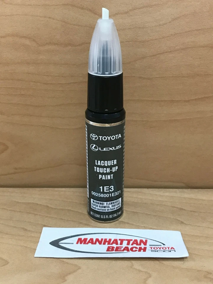 GENUINE OEM Phantom Gray Pearl TOUCH UP PAINT CODE 1E3, 00258-001E3-21 - Image 1 of 1