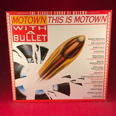 VARIOUS Motown With A Bullet This Is 1984  Vinyl LP Diana Ross Marvin Gaye  - Image 1 of 4