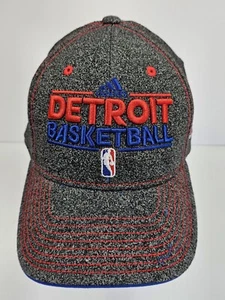 NBA Detroit Pistons Addidas Climalite Gray Fitted Hat Cap L / XL - Bild 1 von 12