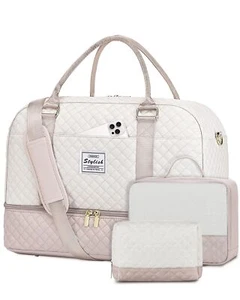 Travel Duffle Bag Weekender for Women Travel Duffel Bag Carry-On Overnight Ba... - Picture 1 of 8